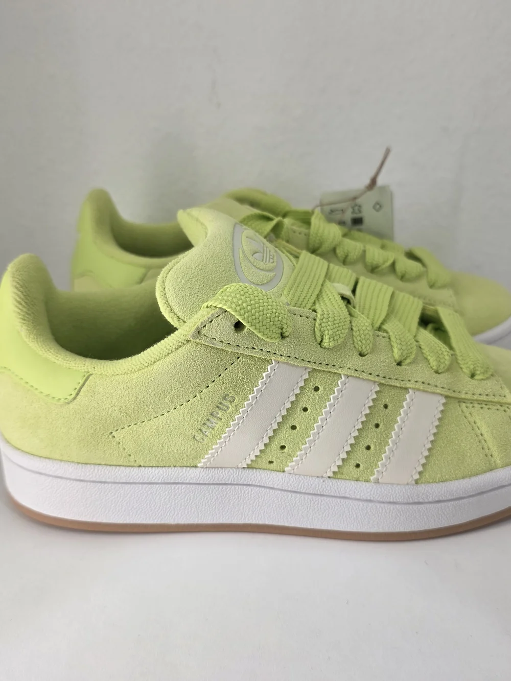 NEW Adidas Originals Campus 00s Lime Green Skate Shoe Women's size 7 - Picture 9 of 14